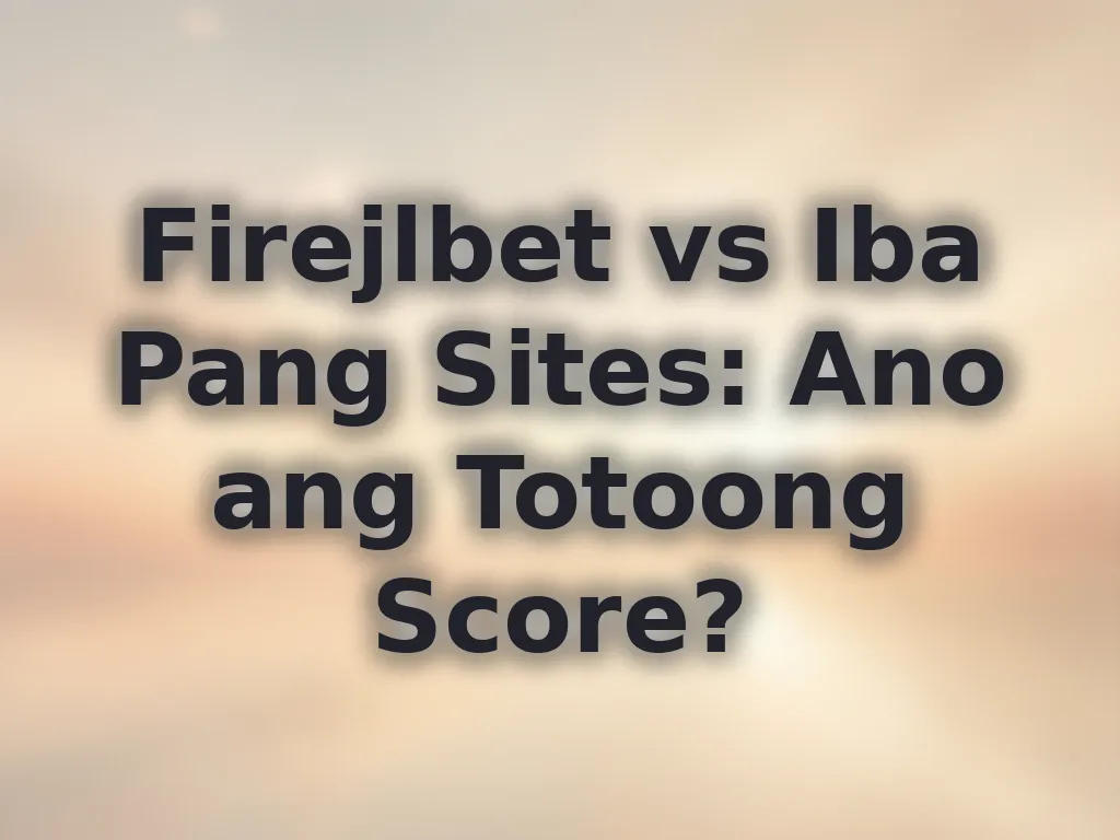 Review ng Firejlbet